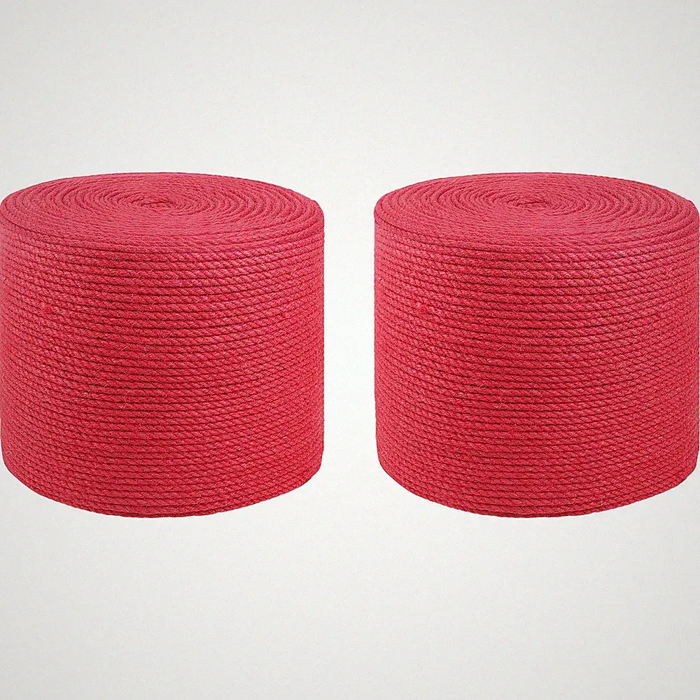 2-60mm Juteseil Hanfseil Jutekordel Kratzbaum Seil Tauwerk Rope Naturhanf 5-500M