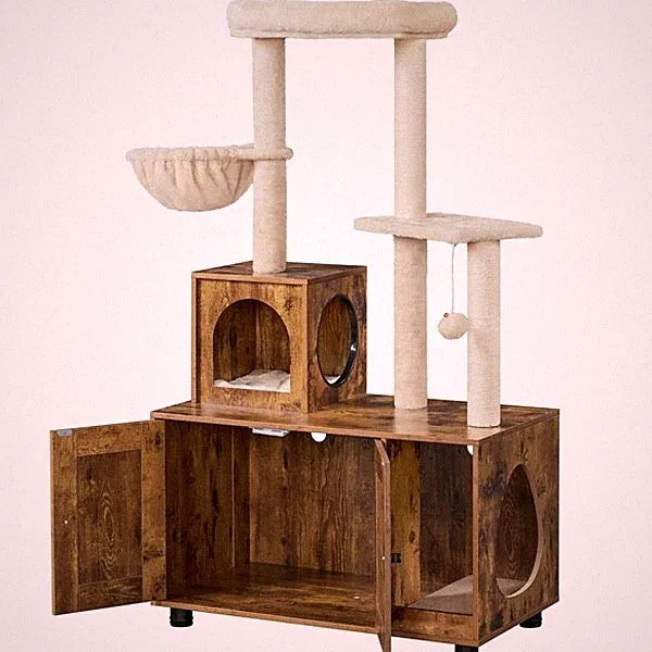 yaheetech kratzbaum beige