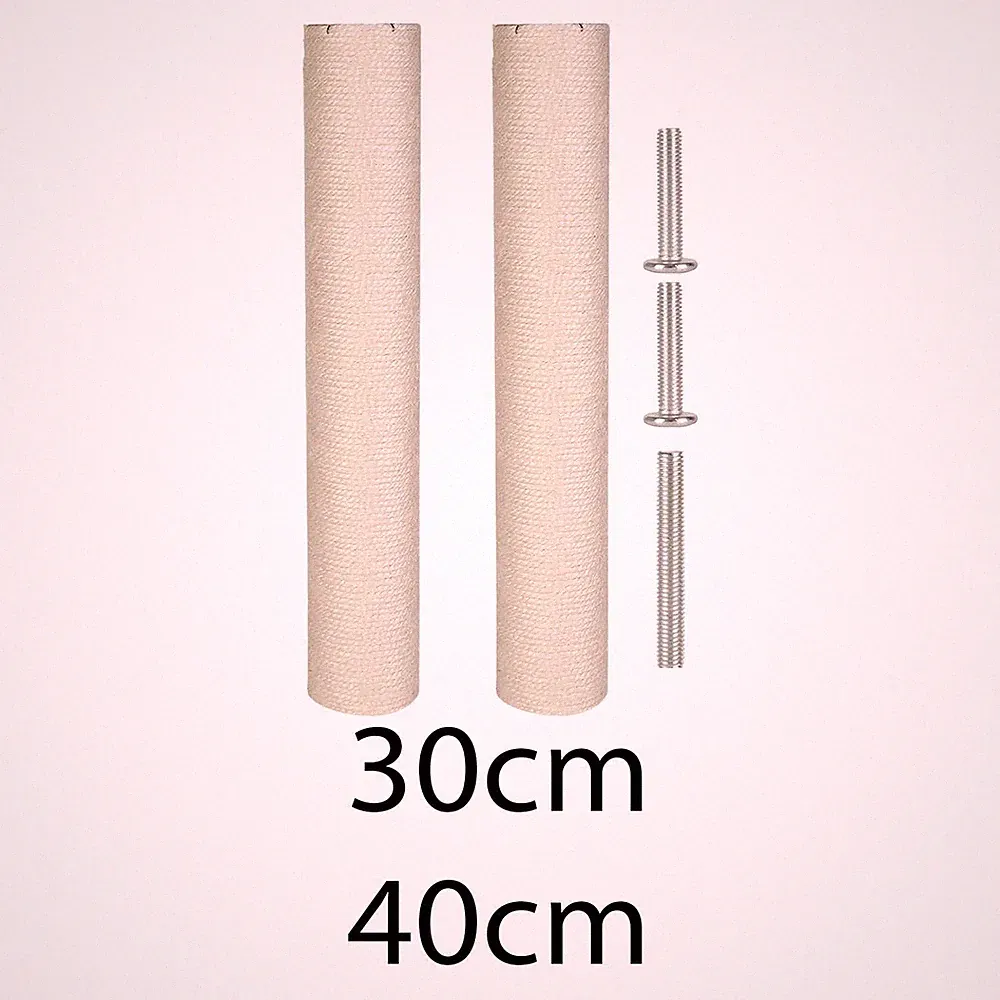 2 Stück Katzenkratzbaum Ersatz Kratzsäule Sisal Kratzbaum Austausch Stange DIY
