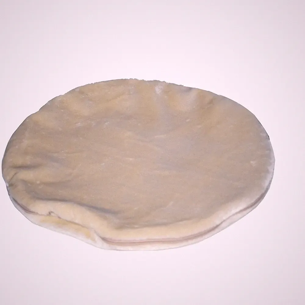 Aktiv Kat - Kratzbaum Plattform mit Plüsch-Bezug Ø 50 cm - Creme Liegeplatte