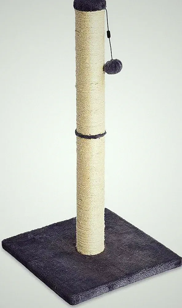 Amazon Basics Mittelgroßer Katzen-Kratzbaum, 40.01 X 40.01 X 80.01 Cm, Grau