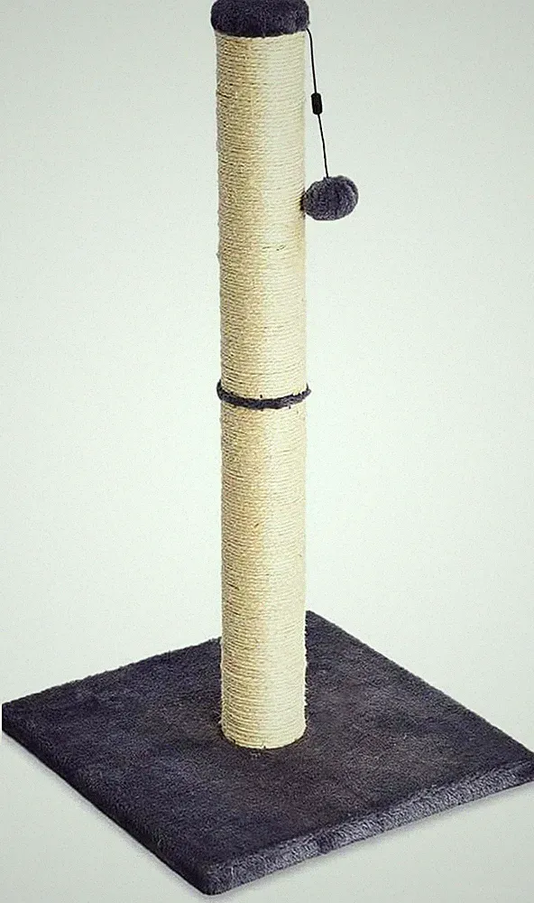 Amazon Basics Mittelgroßer Katzen-Kratzbaum, 40.01 X 40.01 X 80.01 Cm, Grau