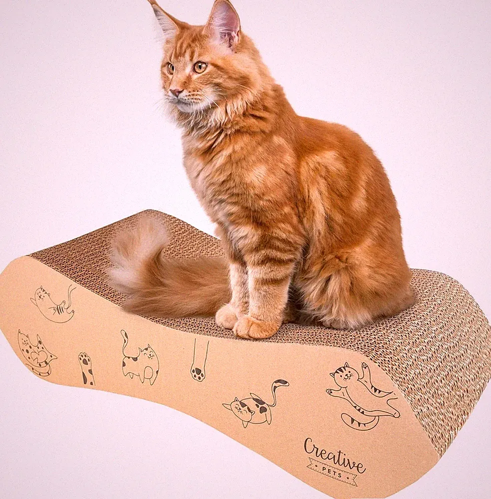 Creative Pets Katzen Kratzbrett Kratzpappe Kratzbaum Kratzmöbel Kratzbretter