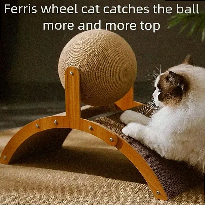 DE. Katzenkratzbaum Katzenbaum Kletterbaum Kratzmöbel Katzenkratzbrett Kratzball