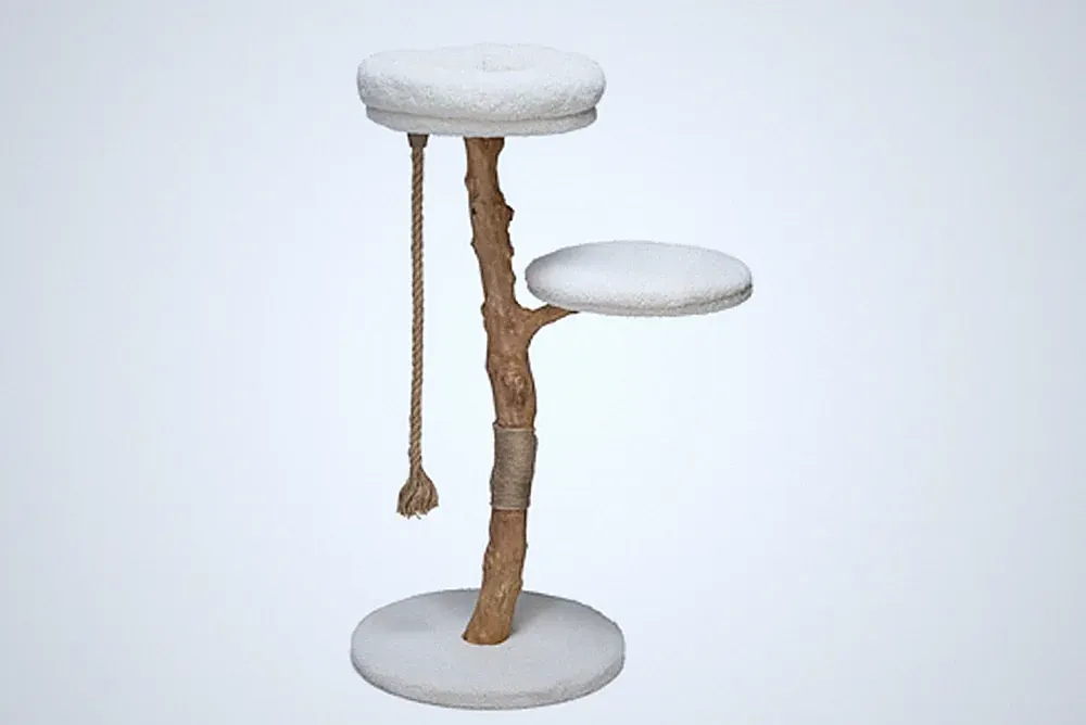 Designed by Lotte Kratzbaum Vilja Kratzbaum Holz Kratzsäule Katze 110x50 cm