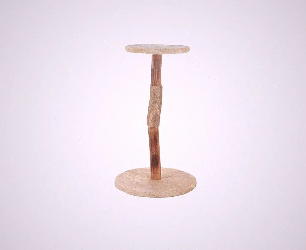 Duvo+ Kratzbaum Noah Naturholz 50x50x66cm, beige