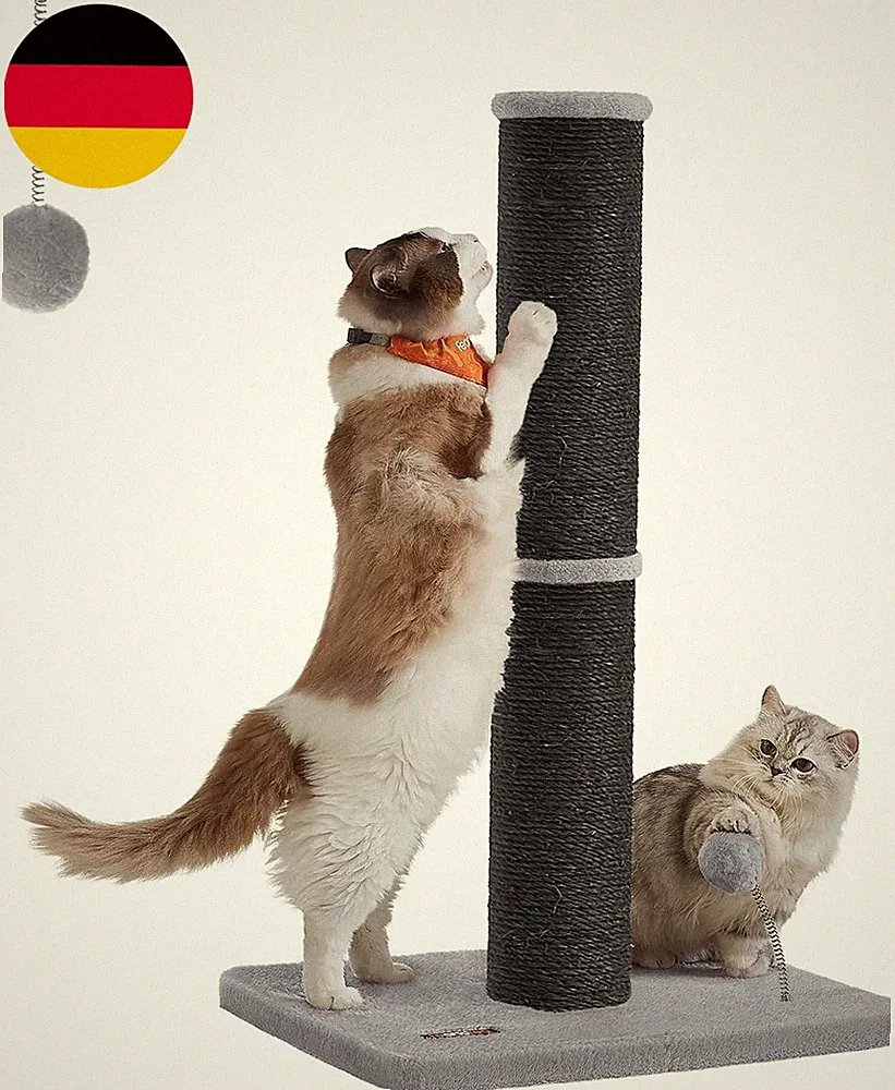 Feandrea Kratzbaum, Kratzsäule L, 85 Cm Hoch Kratzstamm, 13Cm Dicker Stamm | Kat