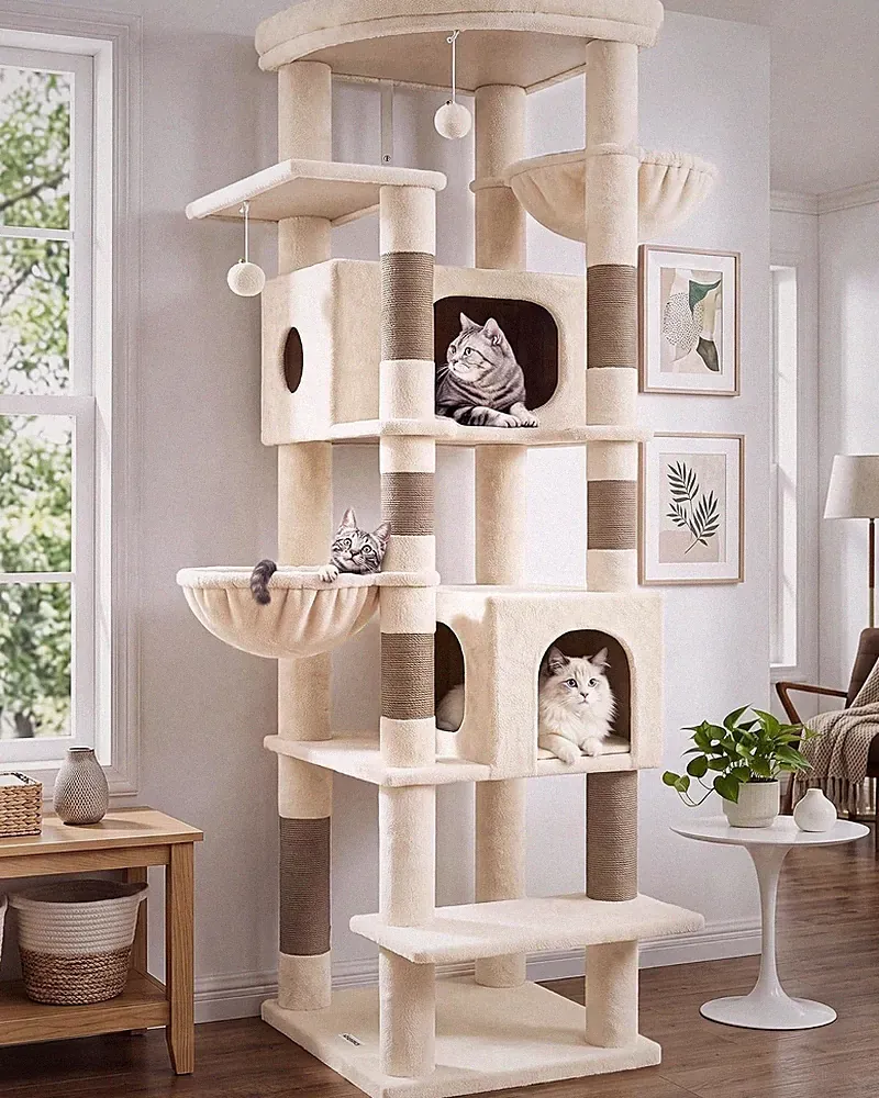 Globlazer S74 XXL Kratzbaum 188 cm für große Katzen Ecke