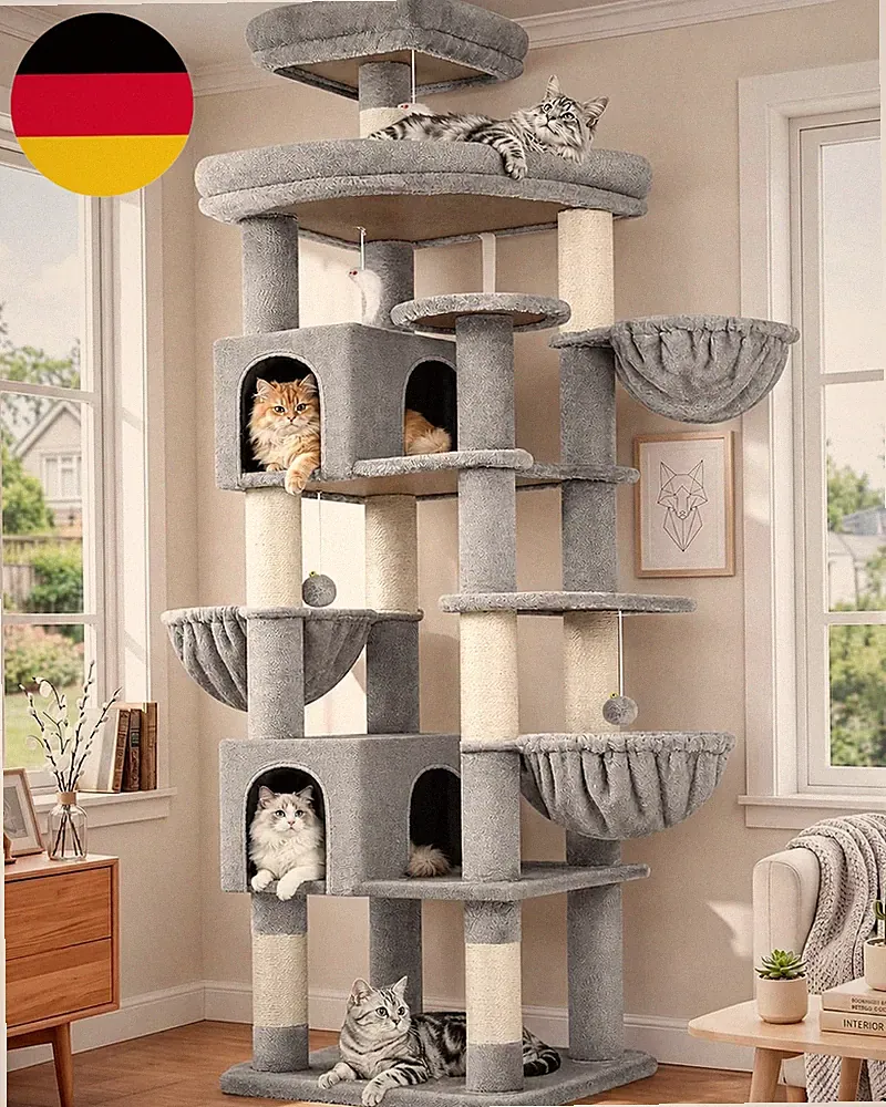 Kratzbäume zum Anspringen für Katzen