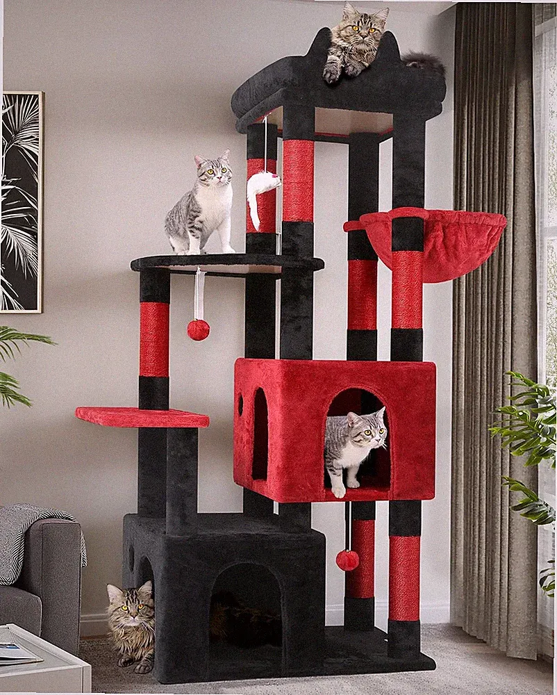 kratzbaum katze holz