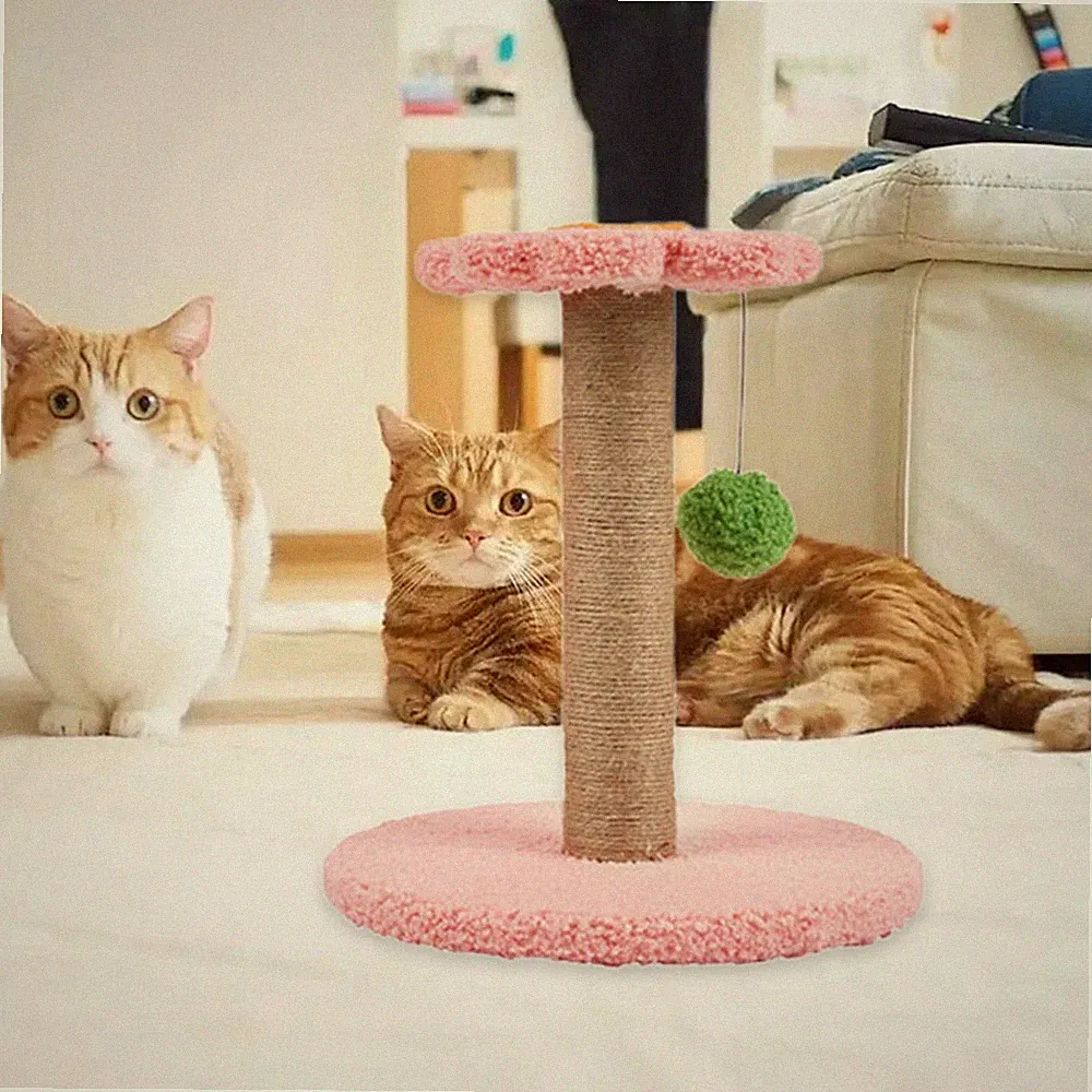 Pink Kratzbaum Katze