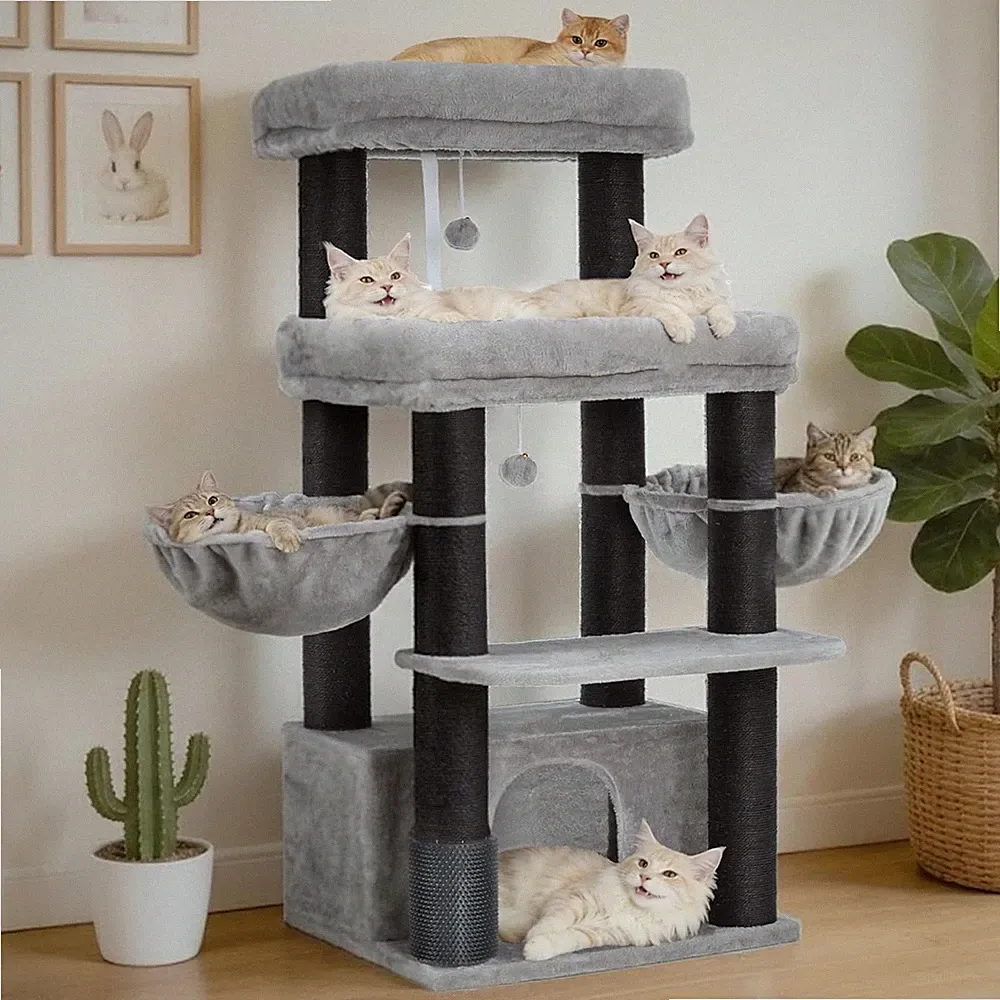 stabiler kratzbaum für eine große katze