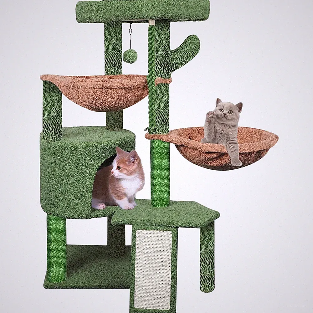 Hochwertiger Kletterbaum für Katzen, Interaktive Spielfunktionen