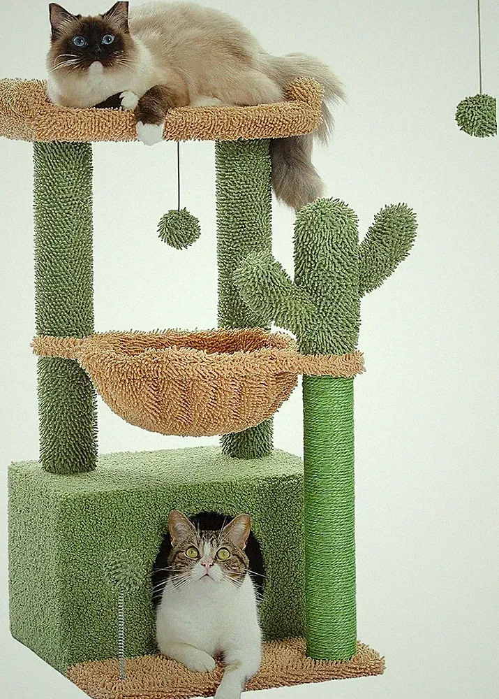 Kaktus-Katzenbaum für aktive Katzen - Professioneller After-Sales-Service