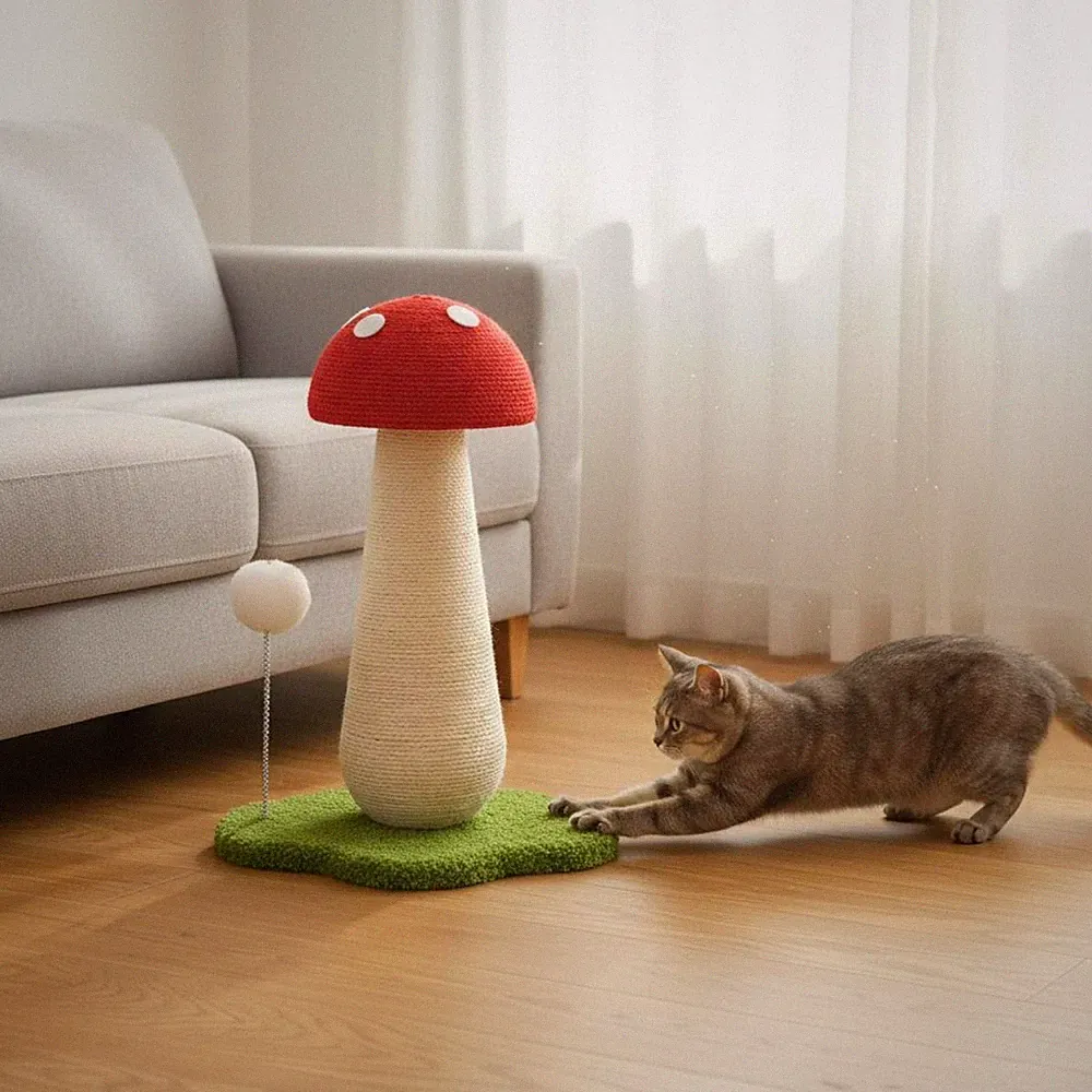 Karotten Katzenkratzbaum Langlebiger Karottenkratzbaum Stabiler Boden