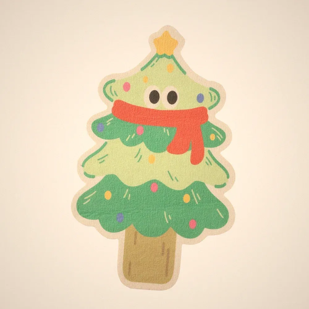 Katze Scratcher Matte Klettern Teppich Kätzchen Hause Weihnachten Baum