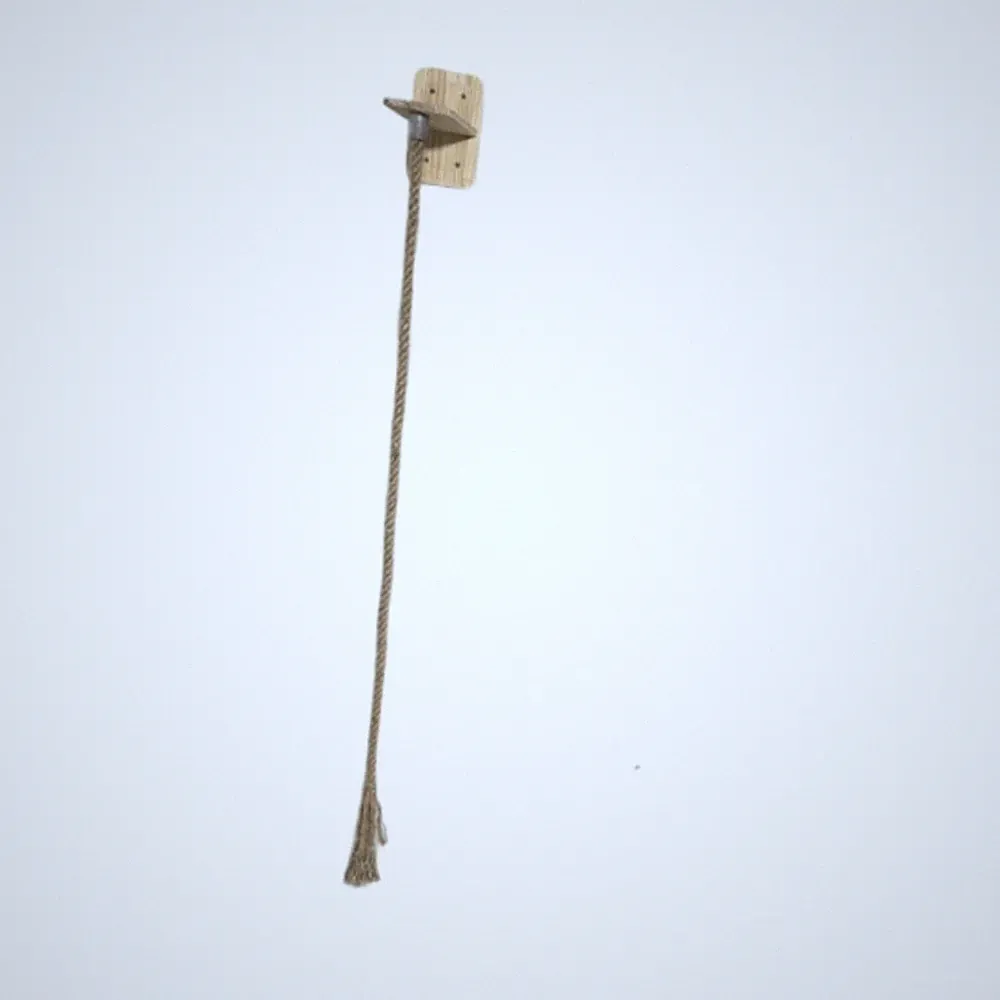 Katzen Kletterseil Wand für Schlafzimmer Treppe stabile Ausführung platzsparend Katzenturm