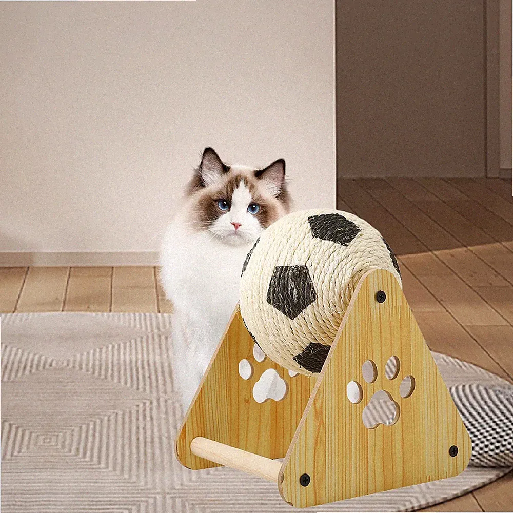 Katzen Kratzball Kratzsäule Kratzspielzeug Möbel Schutz Dekoration