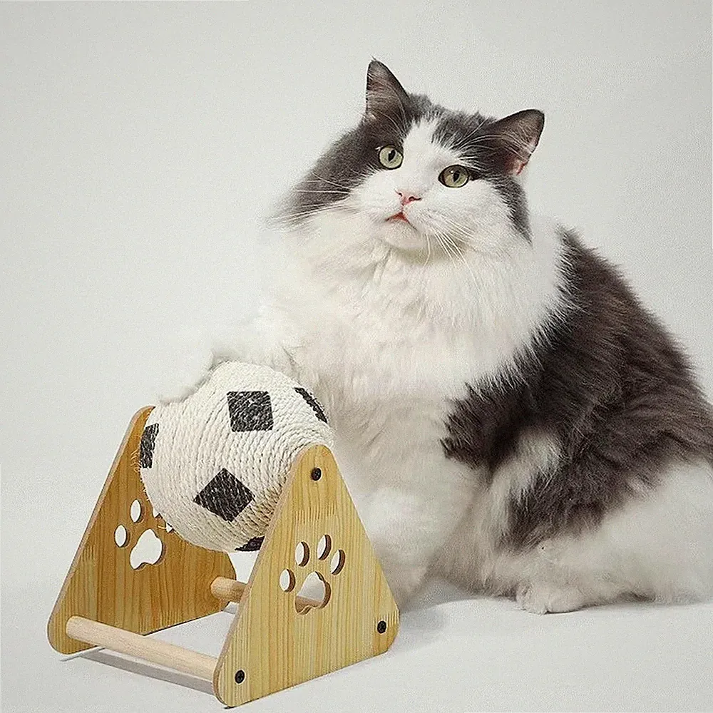 Katzen Kratzball Kratzsäule Kratzspielzeug Möbel Schutz Dekoration