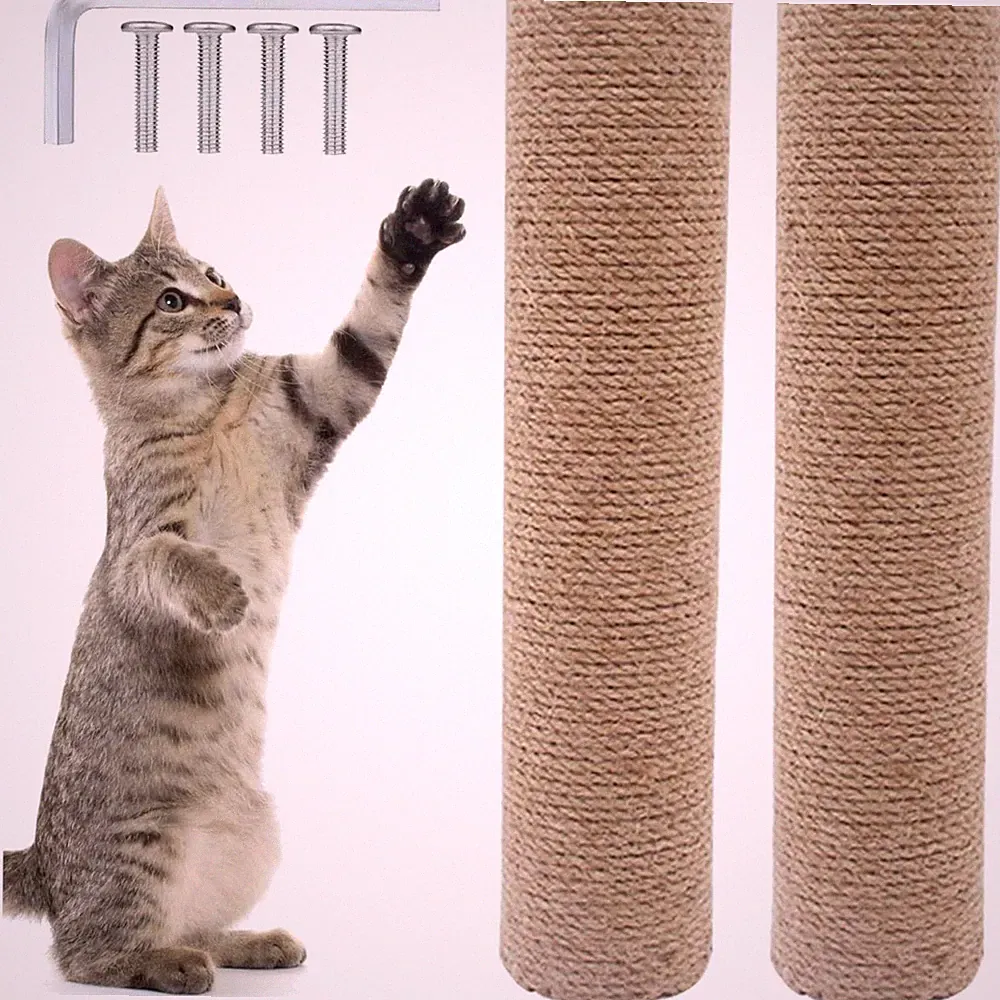 Katzen Kratzbaum Ersatz Sisal Kratzstamm Innenbereich 40cm M8 Schrauben