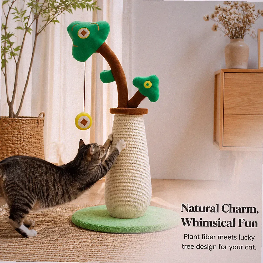 Katzen Kratzbaum Geldbaum Design, kratzstamm - katzen kratzsäule