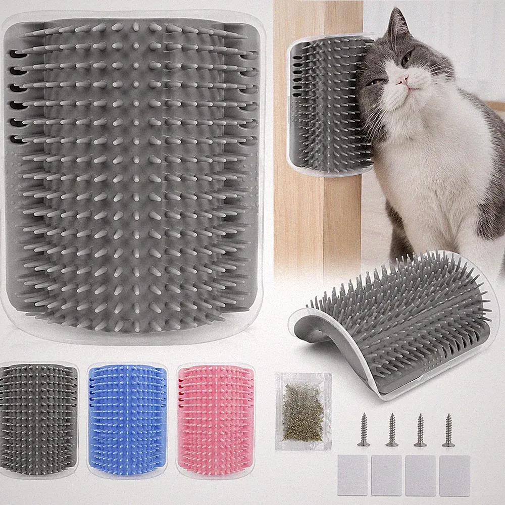 Katzen Kratzbaum Katzenbürste Kratzer Katze Spielzeug Wandmontage Katzenminze