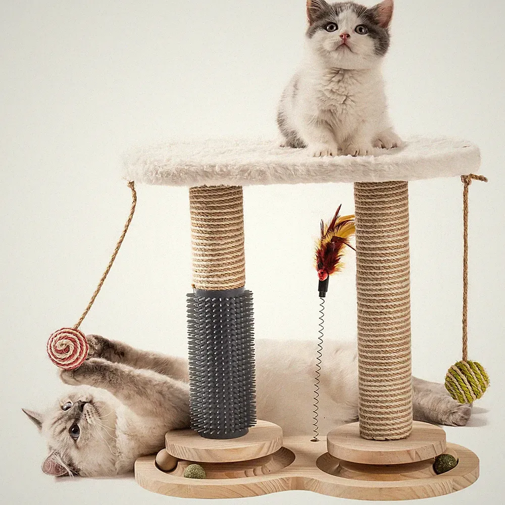 Katzen Kratzbaum Kratzbrett Sisal Kratzbrett Gemütlicher Widerstandsfähig Modern
