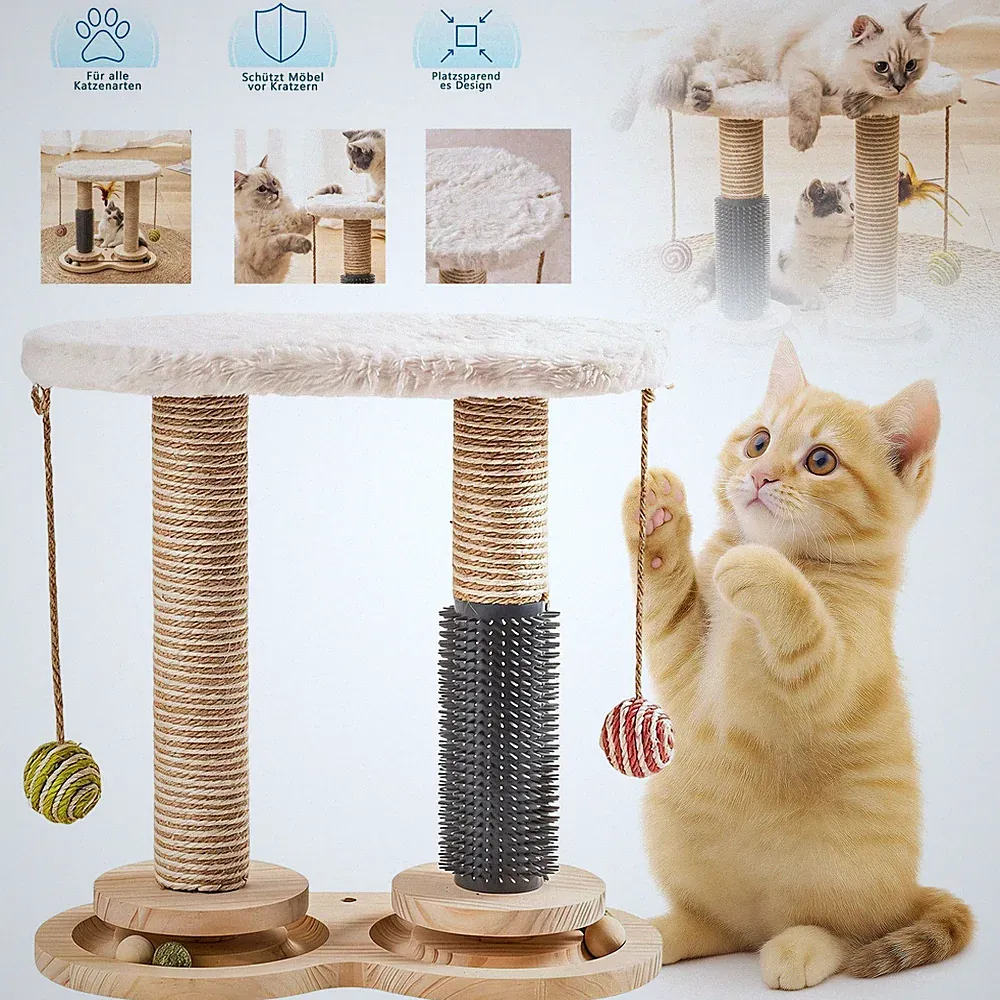 Katzen Kratzbaum Kratzbrett Sisal Kratzbrett Modern für kleine große Katzen