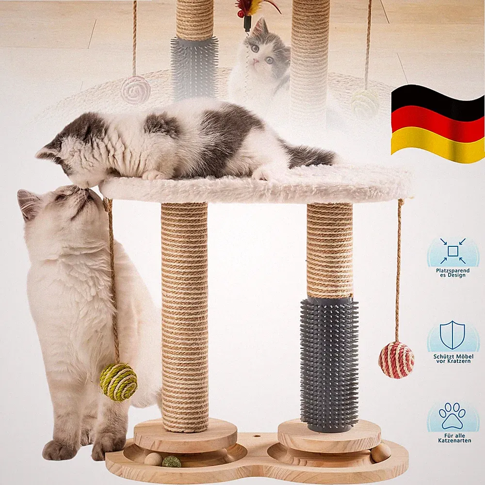 Katzen Kratzbaum Kratzbrett Sisal Kratzbrett Stabil Gemütlicher für Kätzchen
