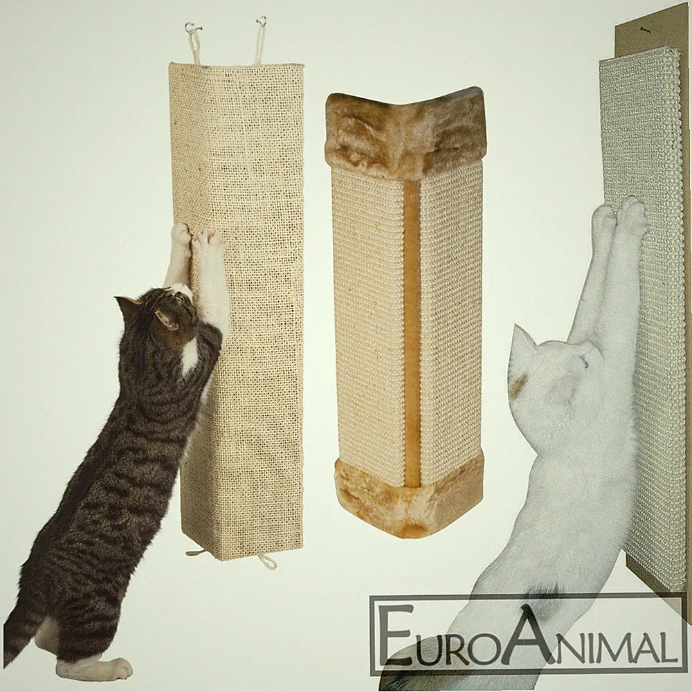 Katzen Kratzbrett Eckkratzbrett Eck-Kratzbrett Kratzecke Kratzbaum Sisalbrett