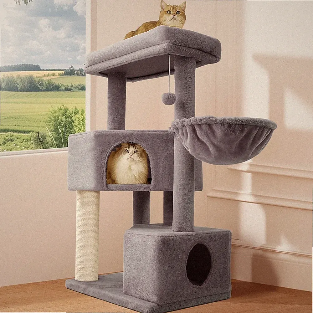Katzenbaum Kratzbaum Katzen Kratzsäule Kletterbaum Plattform
