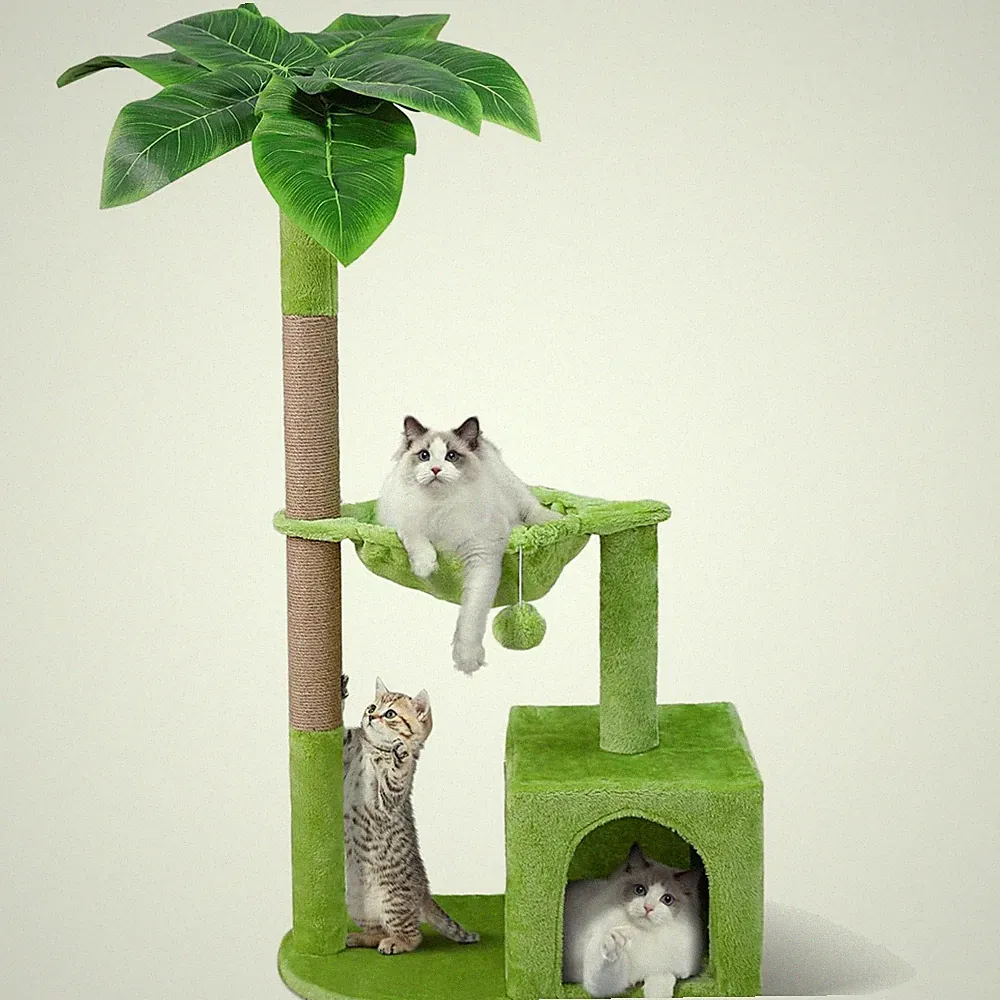 Katzenbaum, Kratzbaum, Katzenkratzbaum, Kratzsäulen, Spielzeug, Holz