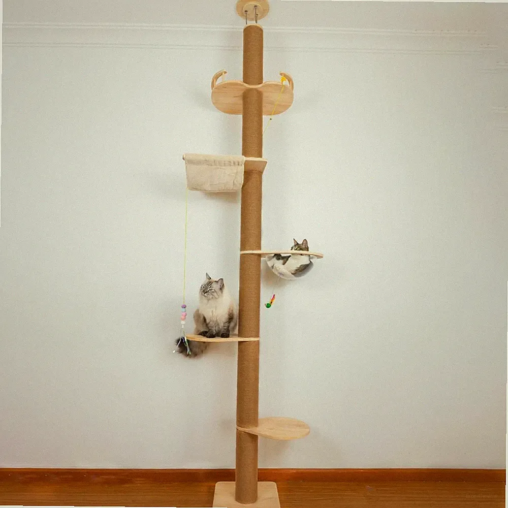 Katzenbaum Kratzbaum Kletterbaum Katzenkratzbaum Sisal Holz Spielbaum