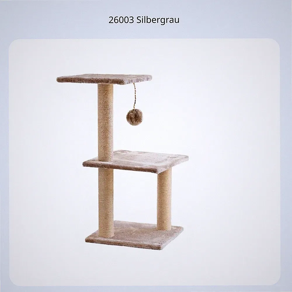 Katzenbaum mit Sisalseil, multifunktional, platzsparend