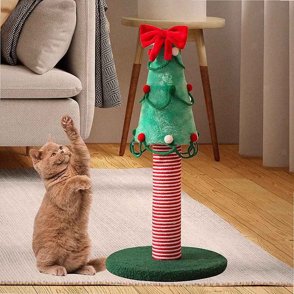 Katzenkratzbaum für kleine, mittelgroße und große Katzen, Wohnzimmer