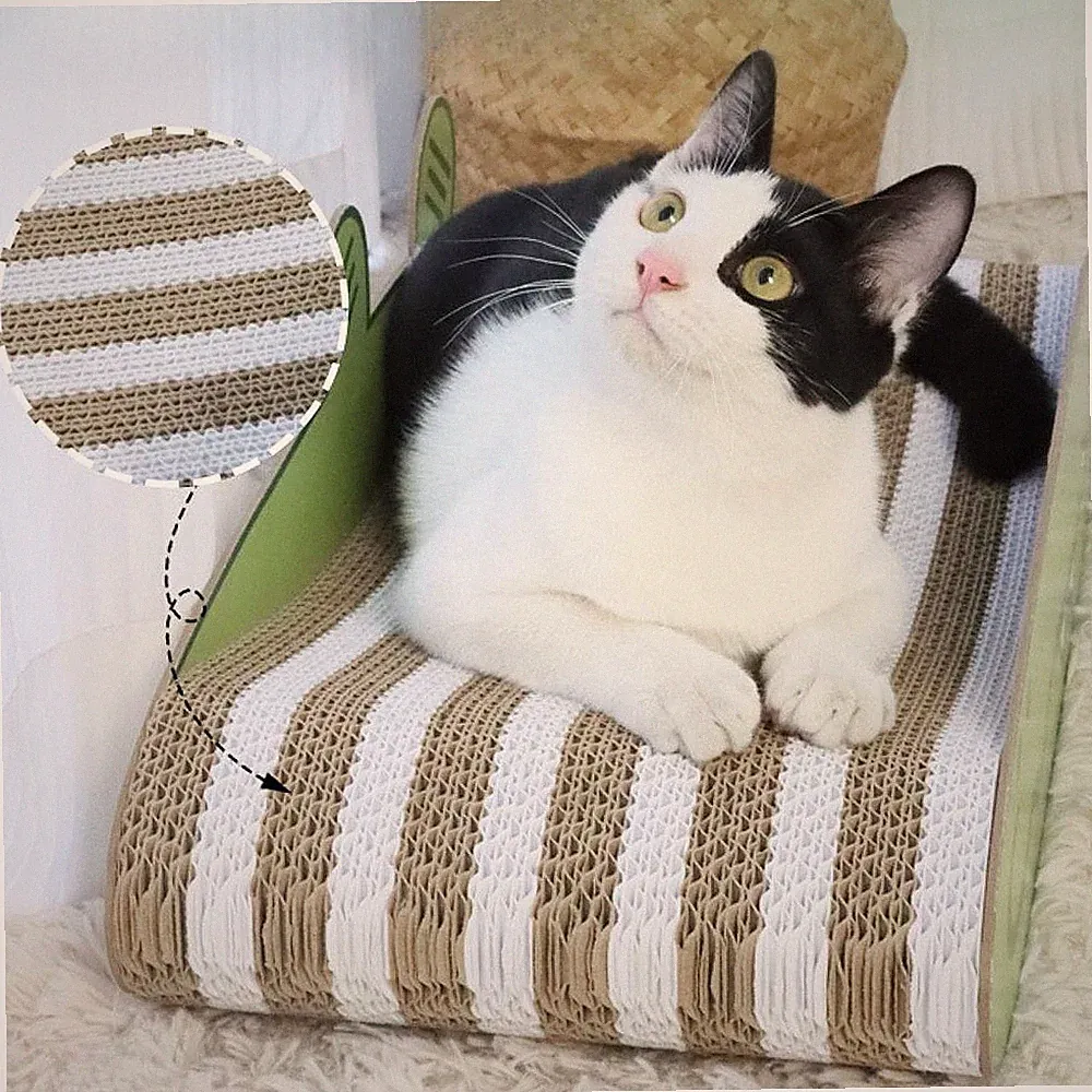 Katzenkratzbaum Grün Unterhaltung für Bedarf Kleintiere Hauskatzen