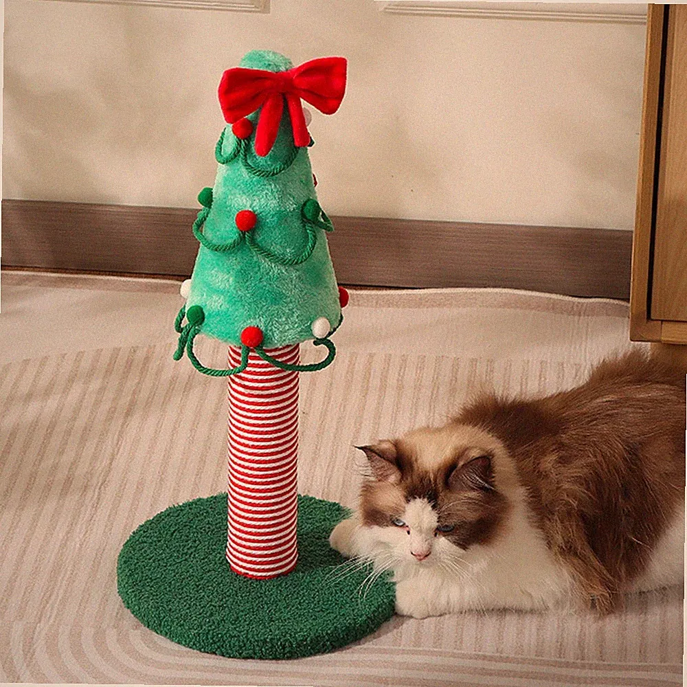 Katzenkratzbaum, interaktives Kätzchenspielzeug zum Schleifen der Krallen