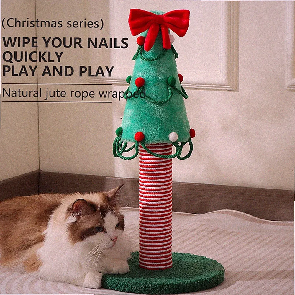 Katzenkratzbaum, Kätzchenspielzeug, Interaktiver Katzenkratzer für Kleine