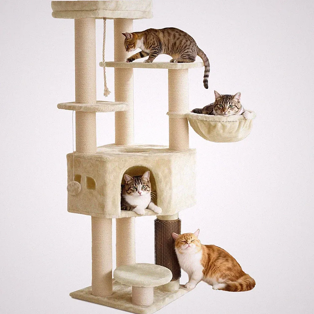 Kratzbäume zum Springen für Katzen