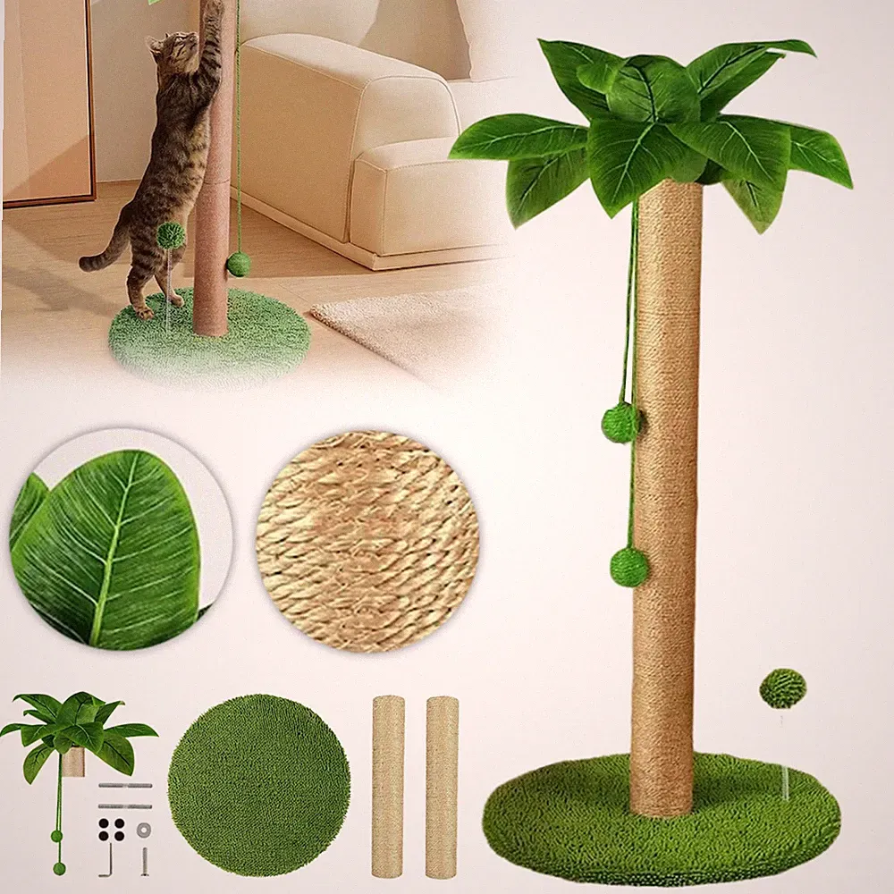 Katzenkratzbaum Katzenbaum Kratzsäule Stabil Robust Langlebig Für Wohnungskatzen