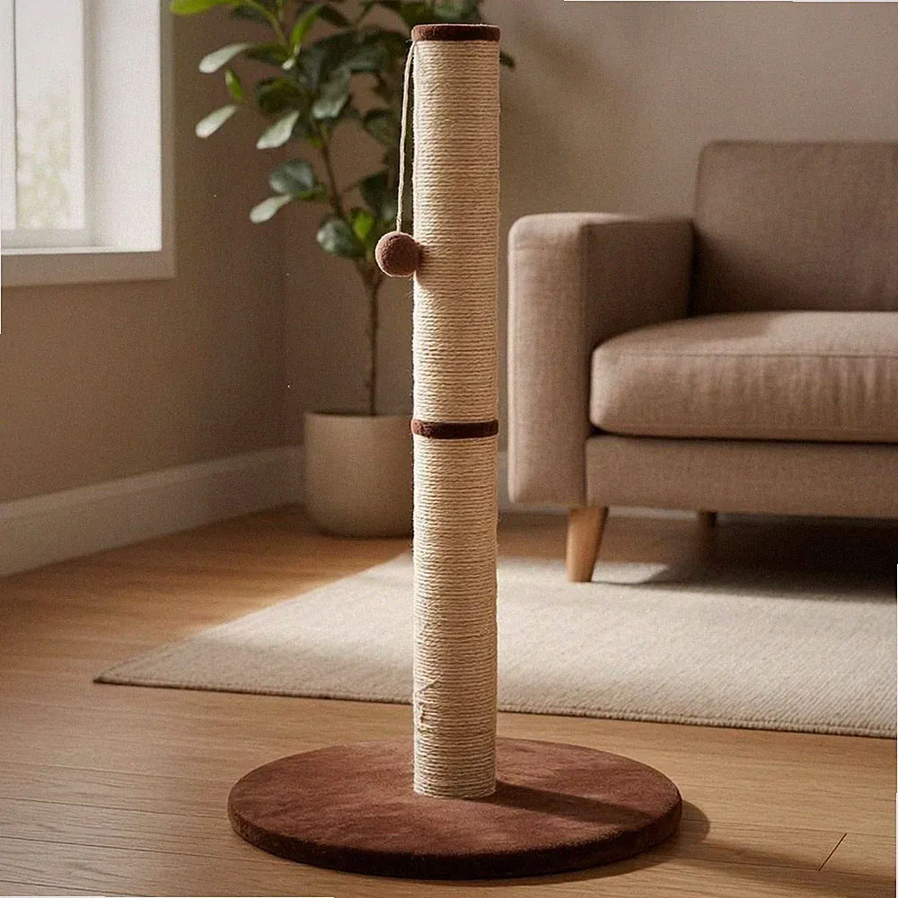 kratzbaum katze blätter