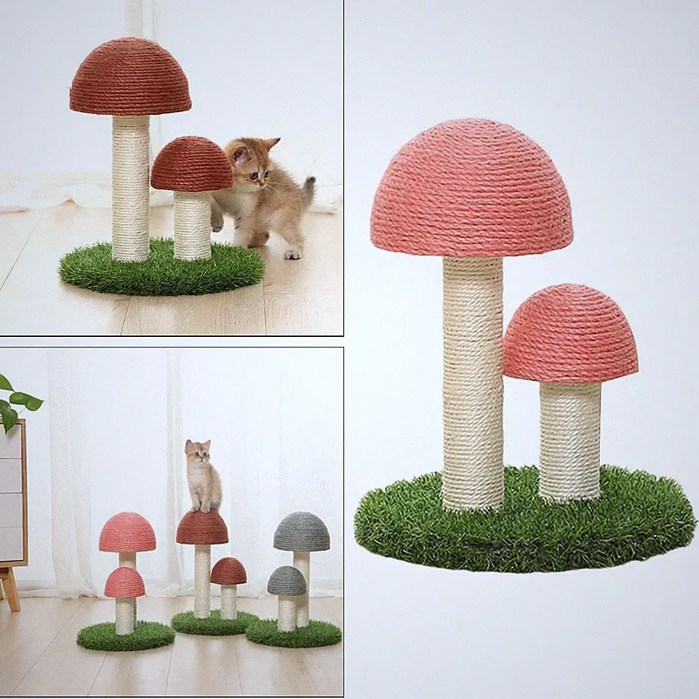 Katzenkratzbaum Mini Pilz Katzenkratzer Katzenmöbel Kratzbaum