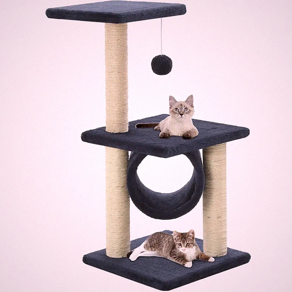 Katzenkratzbaum Sisal 65cm Katze Kratzbaum Katzenbaum mehrere Auswahl vidaXL