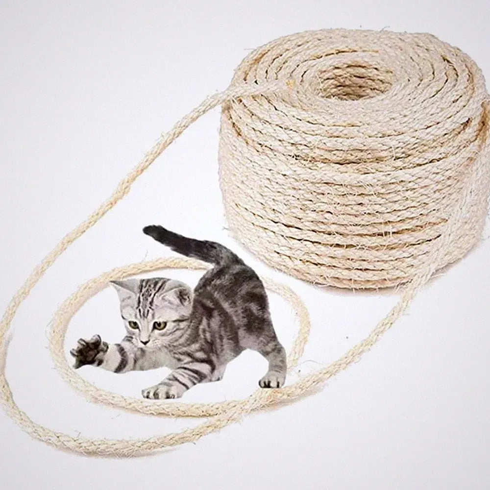 Katzenkratzbaum Sisalseil 15m Natur, robust, DIY, Kratzen, Basteln