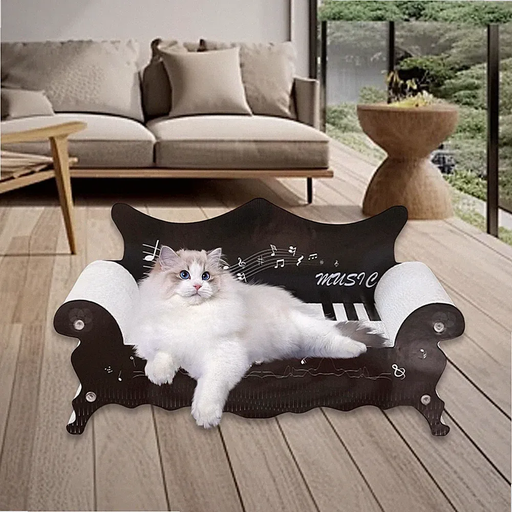 Katzenkratzbaum Sofabett Haushalts Loungebett für Kätzchen Indoor Katzen
