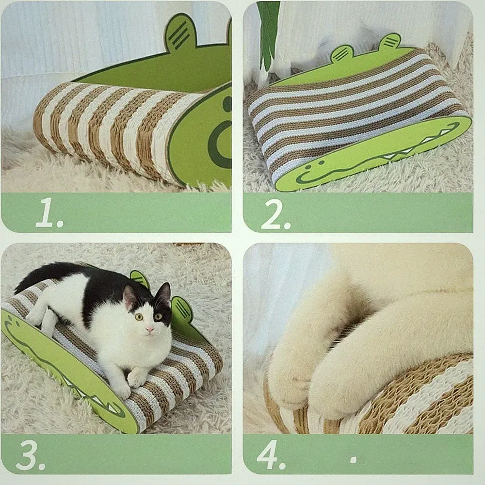 Katzenkratzbaum Spielzeug Haustier Krallenschärfen für Indoor Katzen