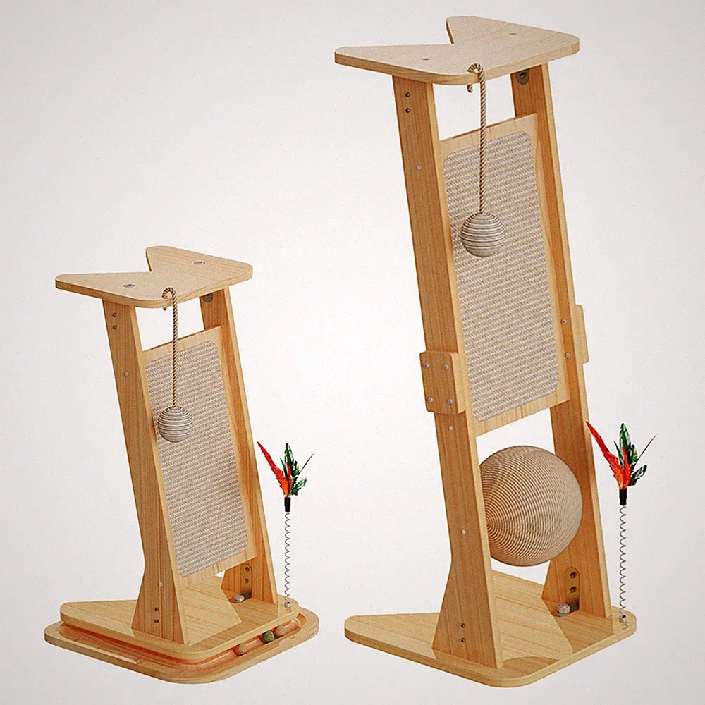 Katzenkratzbaum, vertikales Spielzeug, Heimtierbedarf zum Schutz von Möbeln