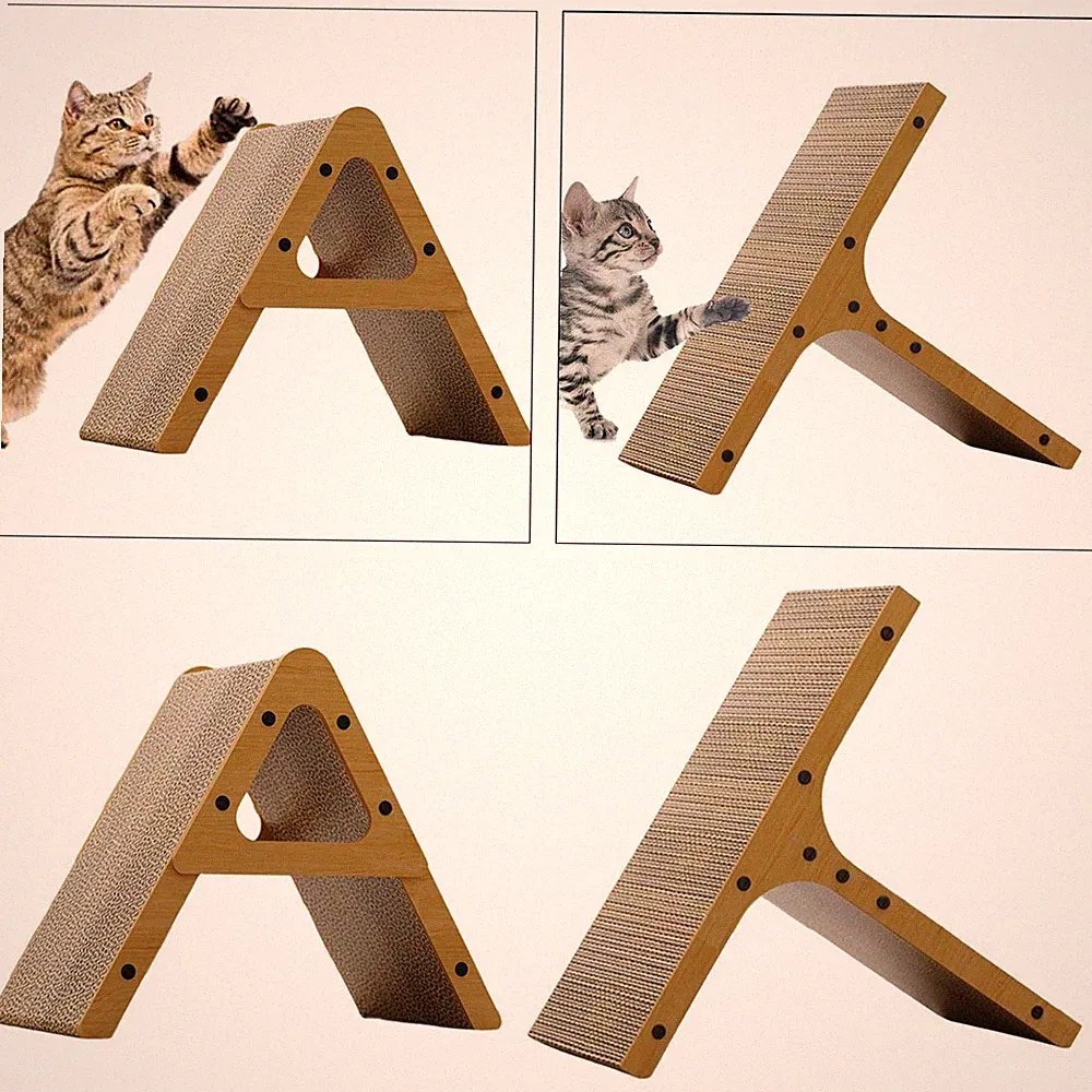 Katzenkratzbrett aus Wellpappe, für Katzen und Kätzchen
