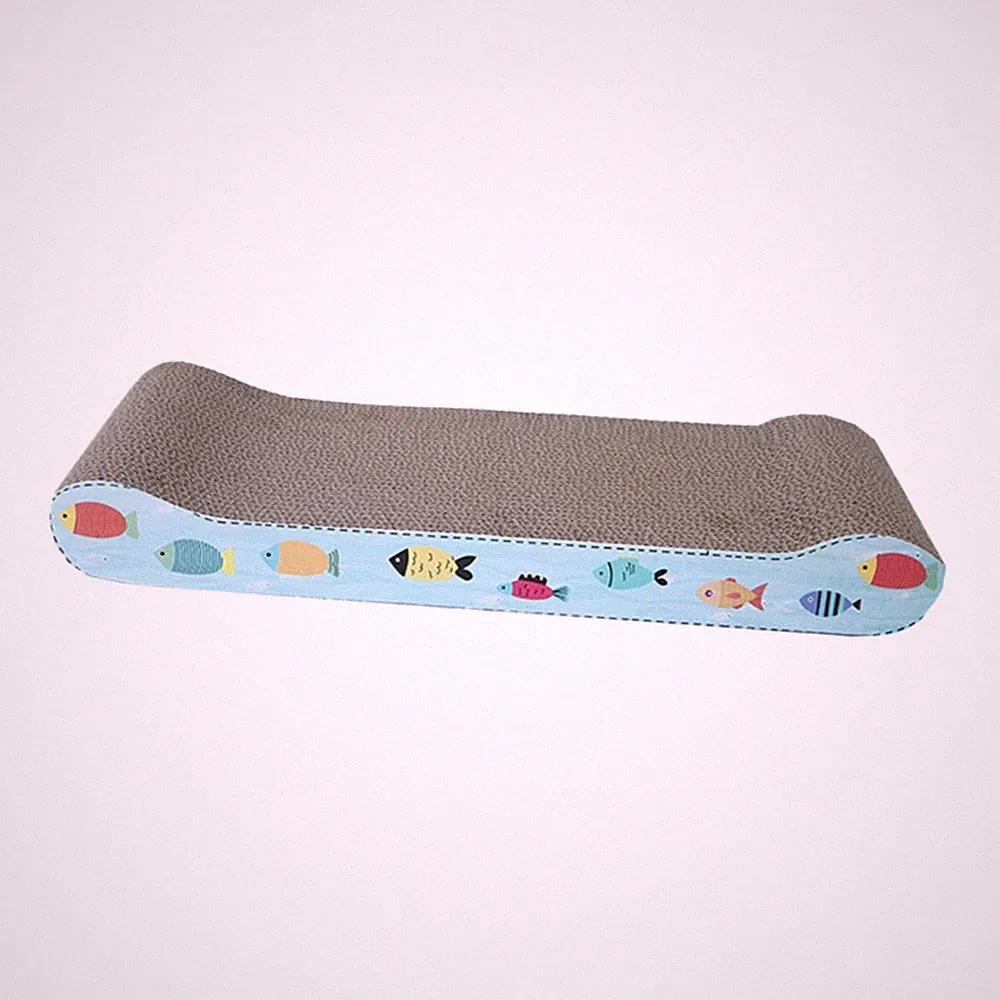Katzenkratzbrett Karton Lounge Bett Haustiere liefert Scratch Pad Ruhen