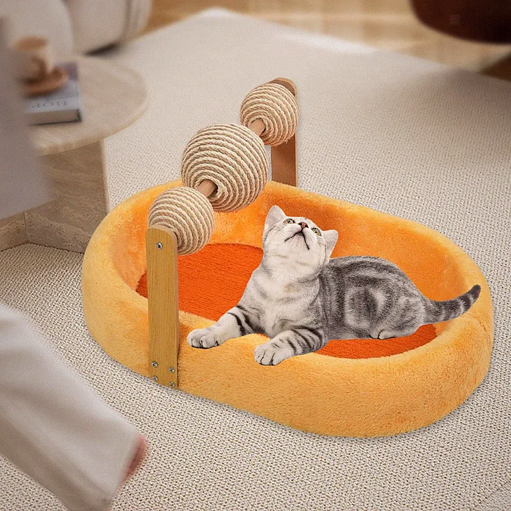 Katzenkratzbrett, Katzenkratzbrett für Kätzchen, Indoor-Katzen, Ruhe